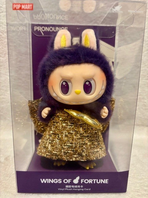 The Monsters Labubu X Pronounce Wings of Fortune - Vinyl Plush Hanging Card