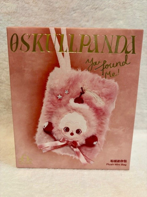 SKULLPANDA You Found Me! Series - Plush Mini Bag - "PRANKY PEANUT"