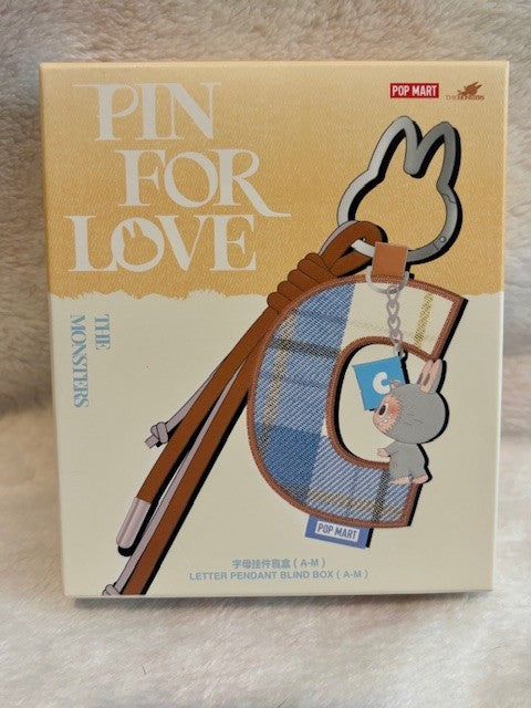The Monsters Pin for Love Letter “G” Pendant