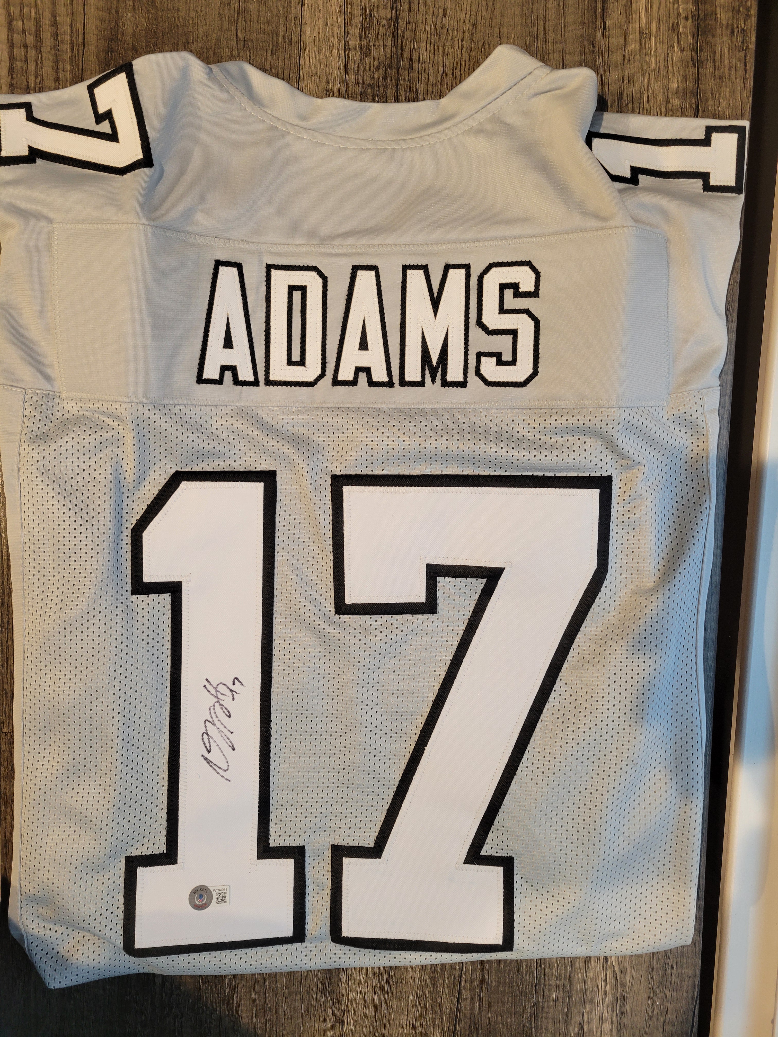 Davante Adams Autographed Jersey Beckett Coa