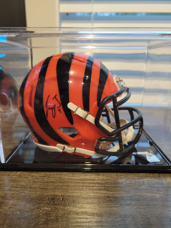Joe Burrow Signed Cincinnati Bengals Speed Mini Helmet - Fanatics Coa