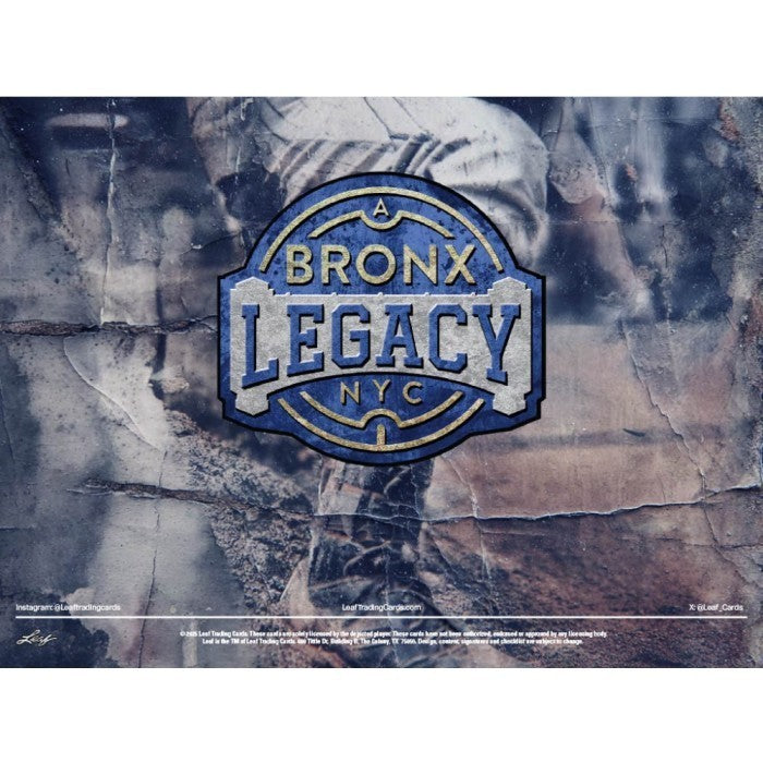 2025 Leaf A Bronx Legacy Baseball Hobby 2