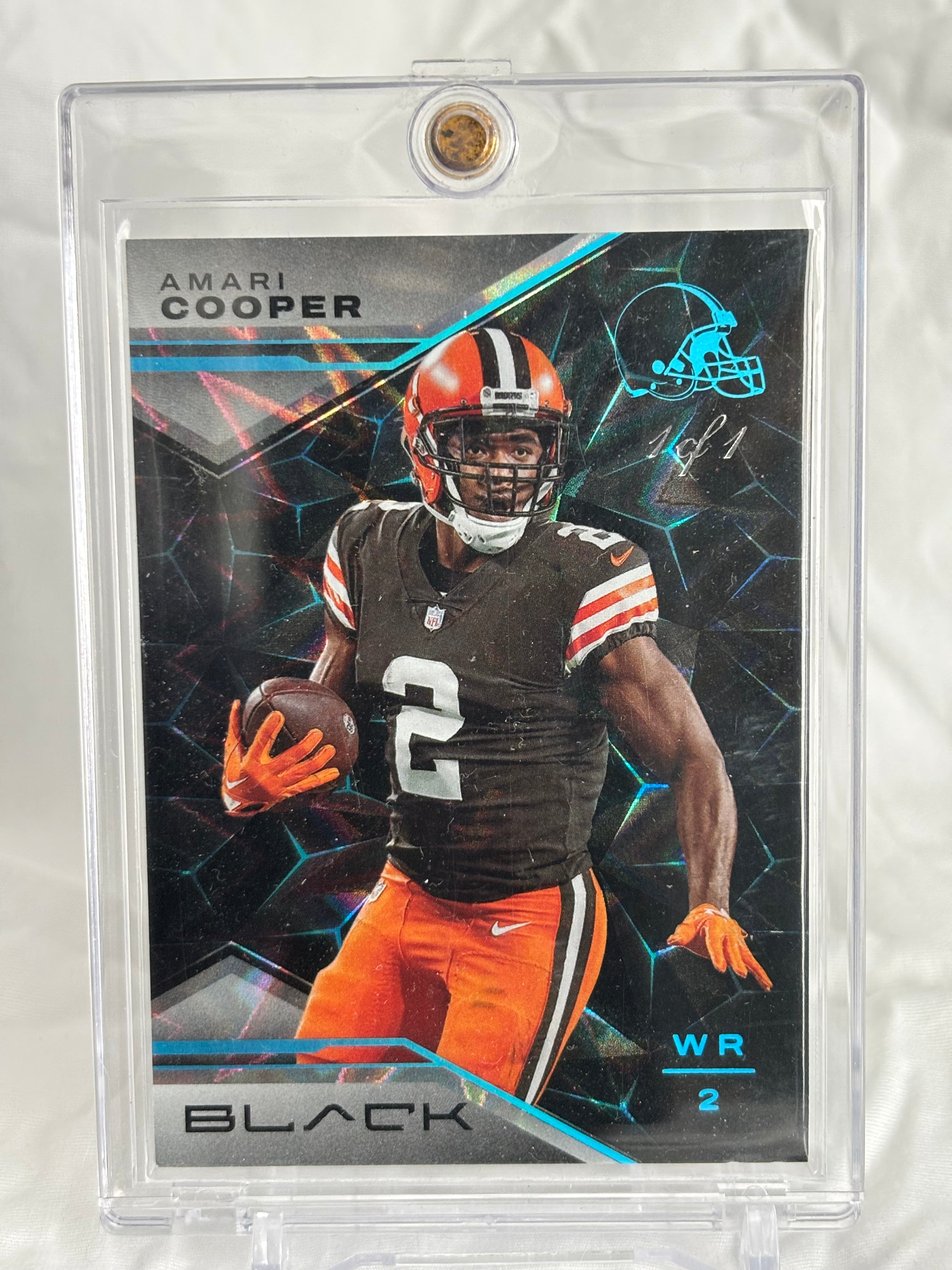 2023 Panini Black Football Amari Cooper One of One