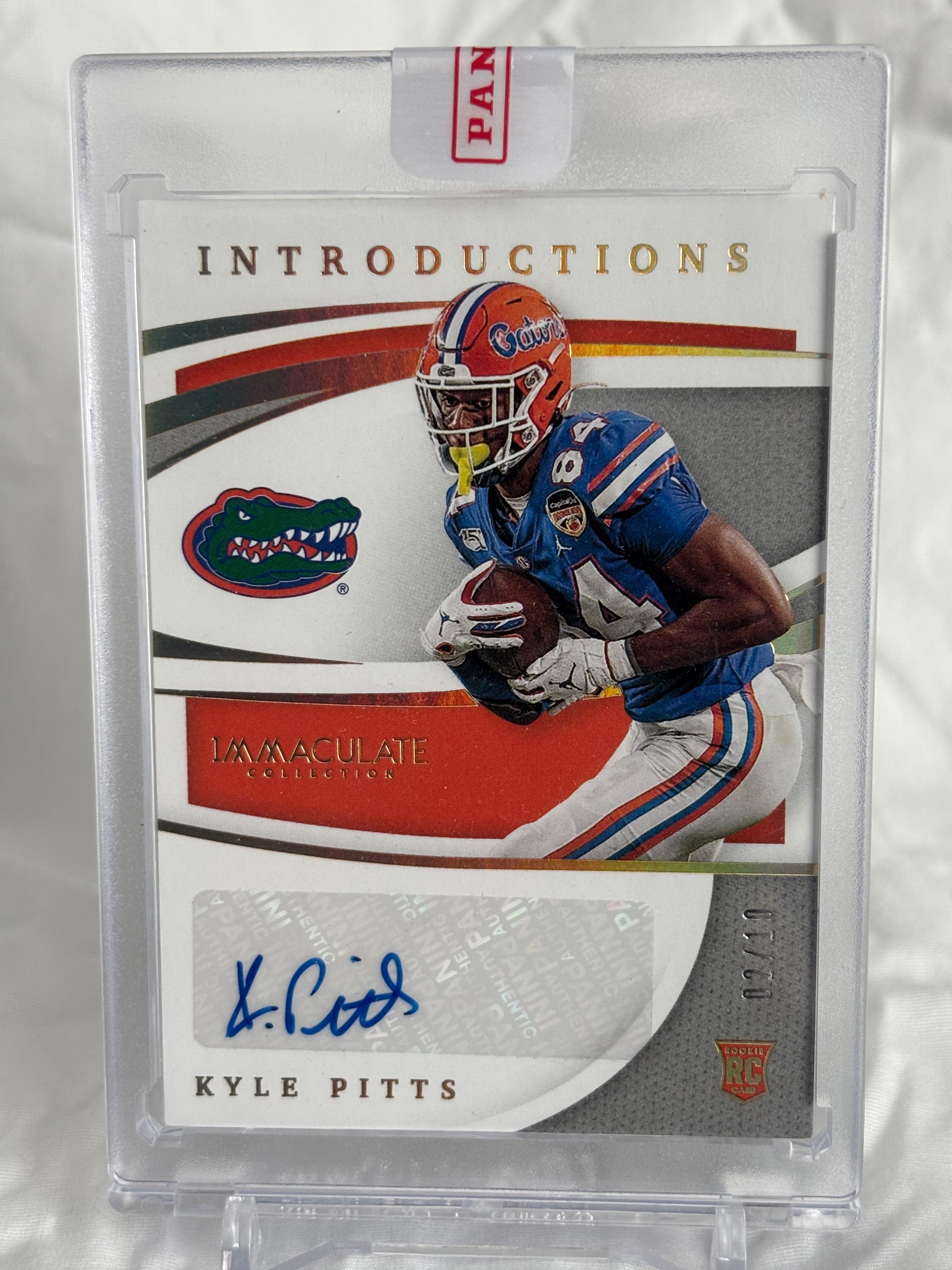 2021 Panini Immaculate Collegiate Kyle Pitts Autograph 2/10 Falcons