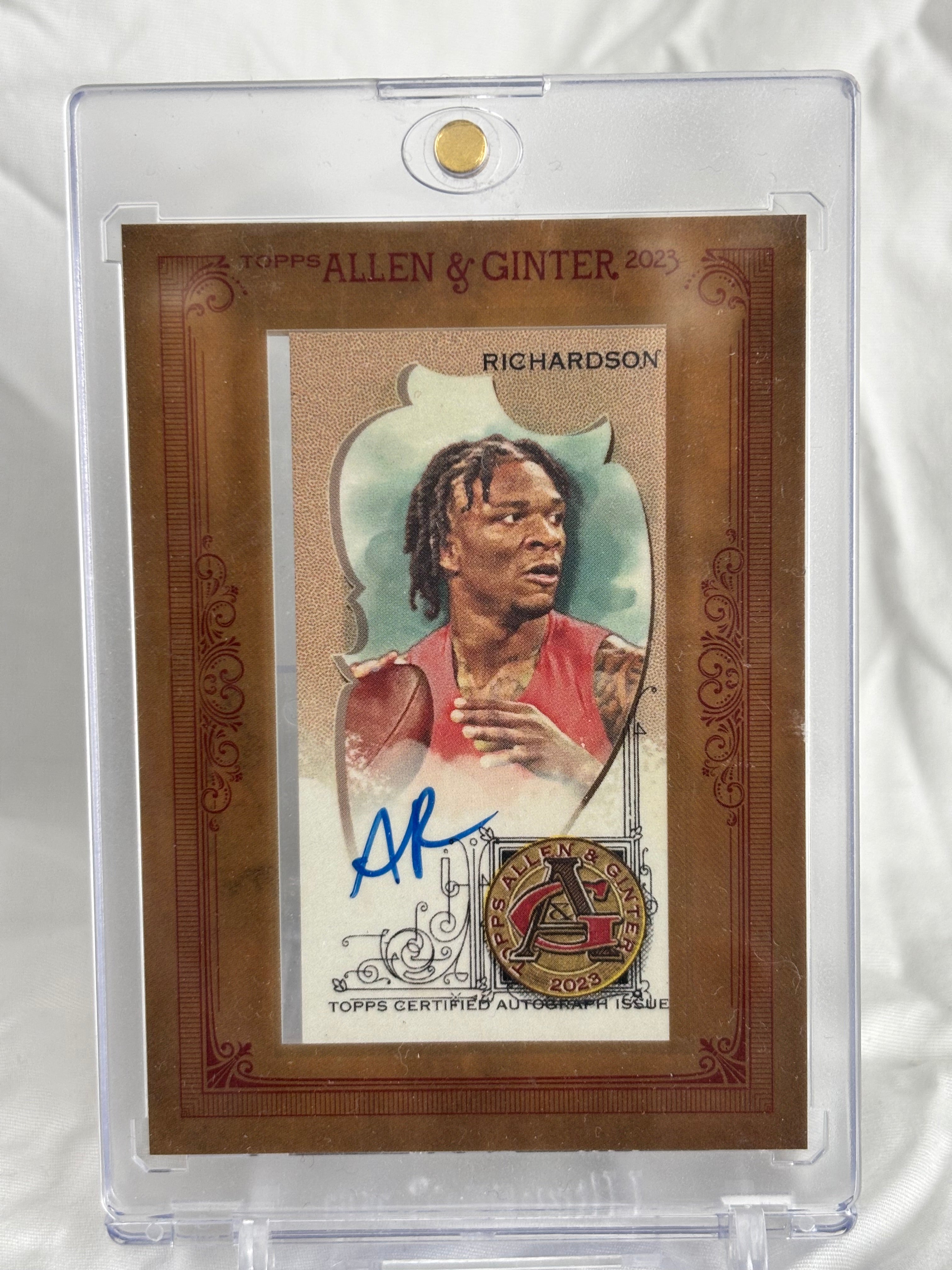 2023 Topps Allen & Ginter Anthony Richardson Autograph  Colts
