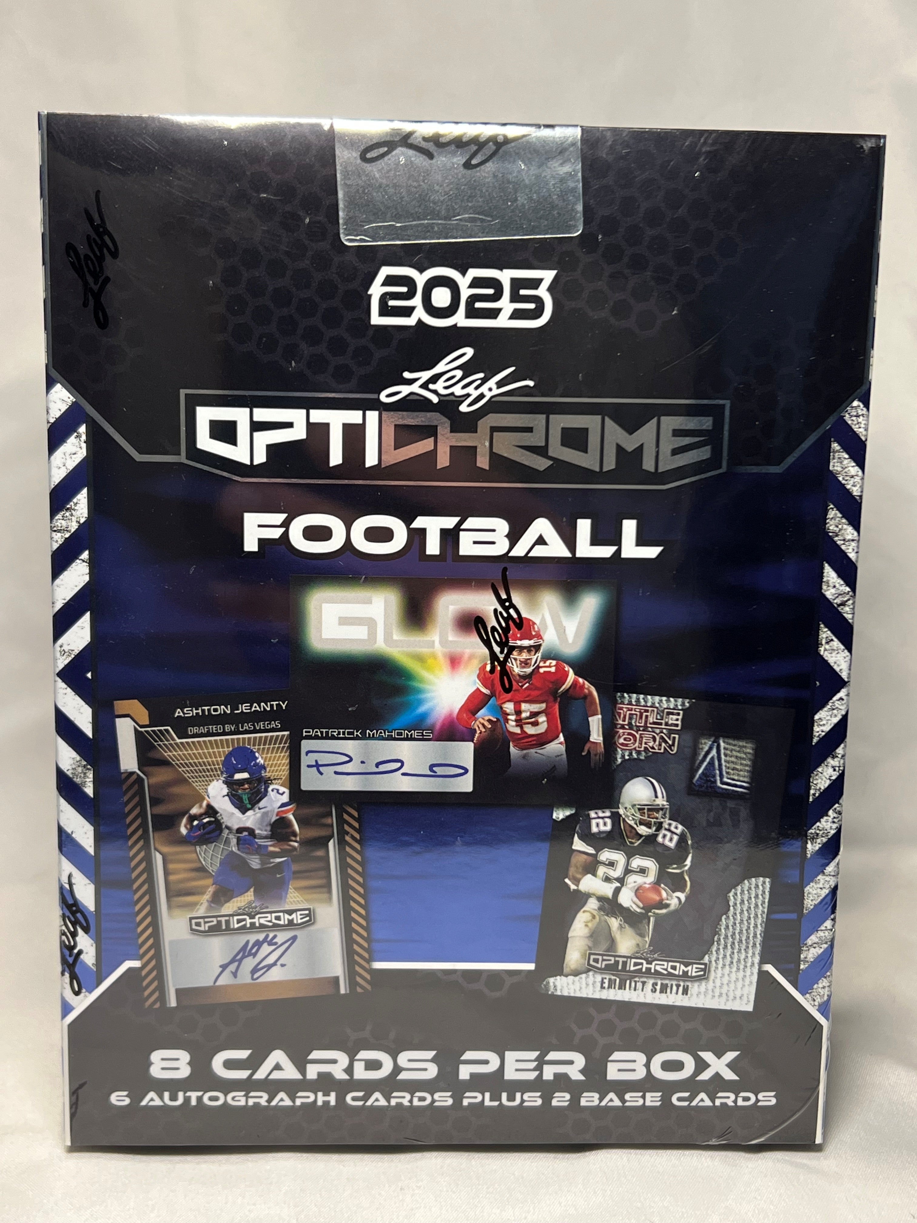2025 Leaf Optichrome Football Hobby Box Factory Sealed