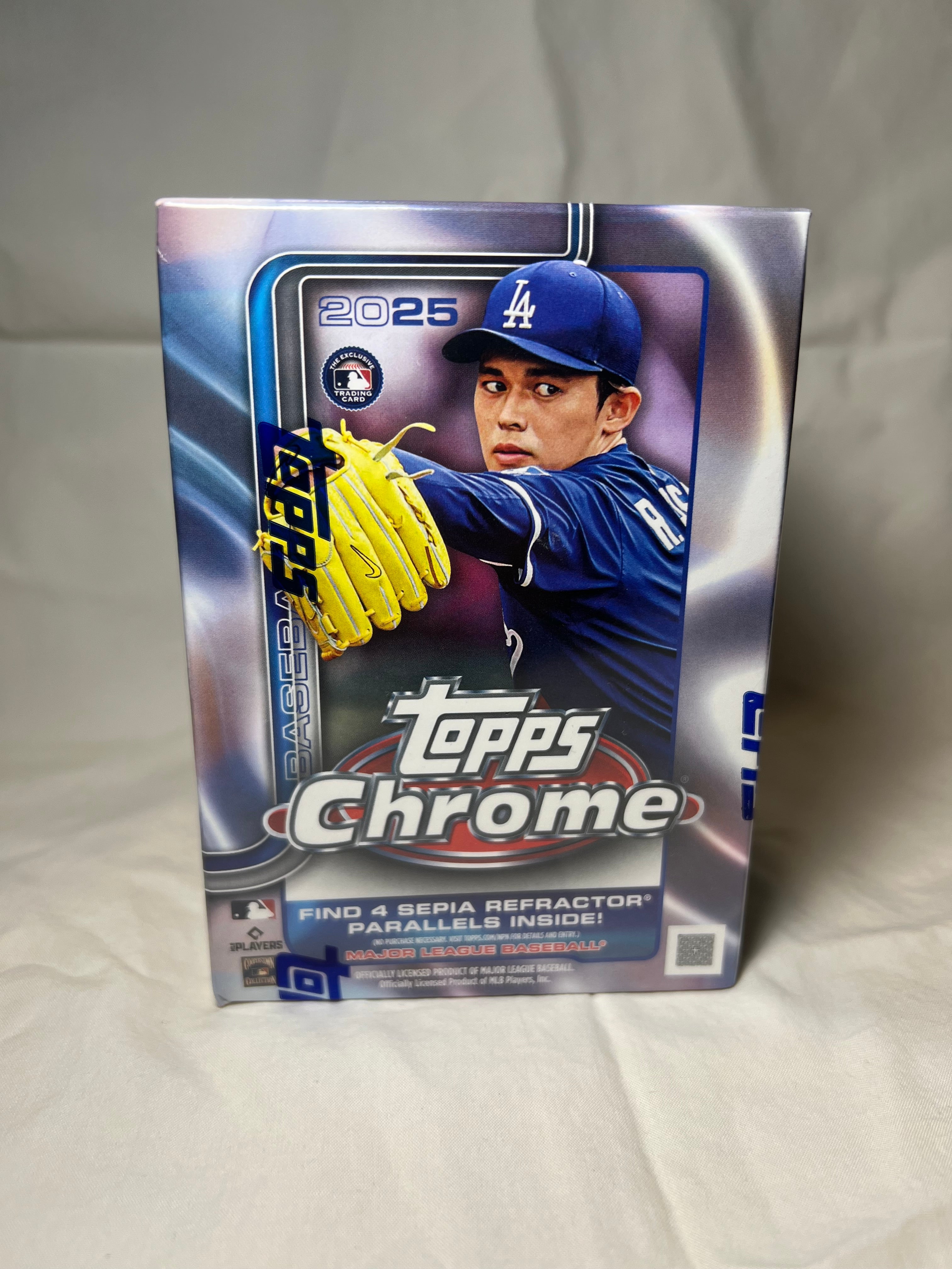 2025 Topps Chrome Baseball Factory Sealed Value Box