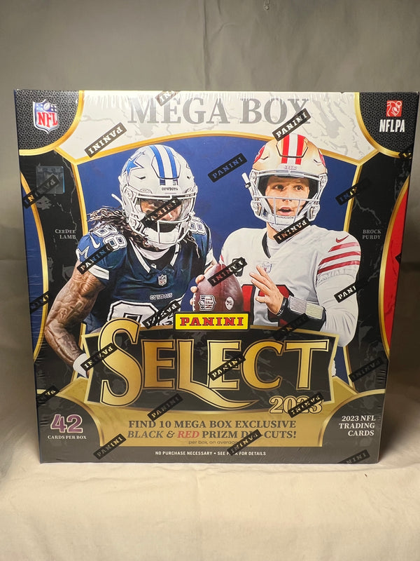 2023 Panini Select Football Factory Sealed Mega Box