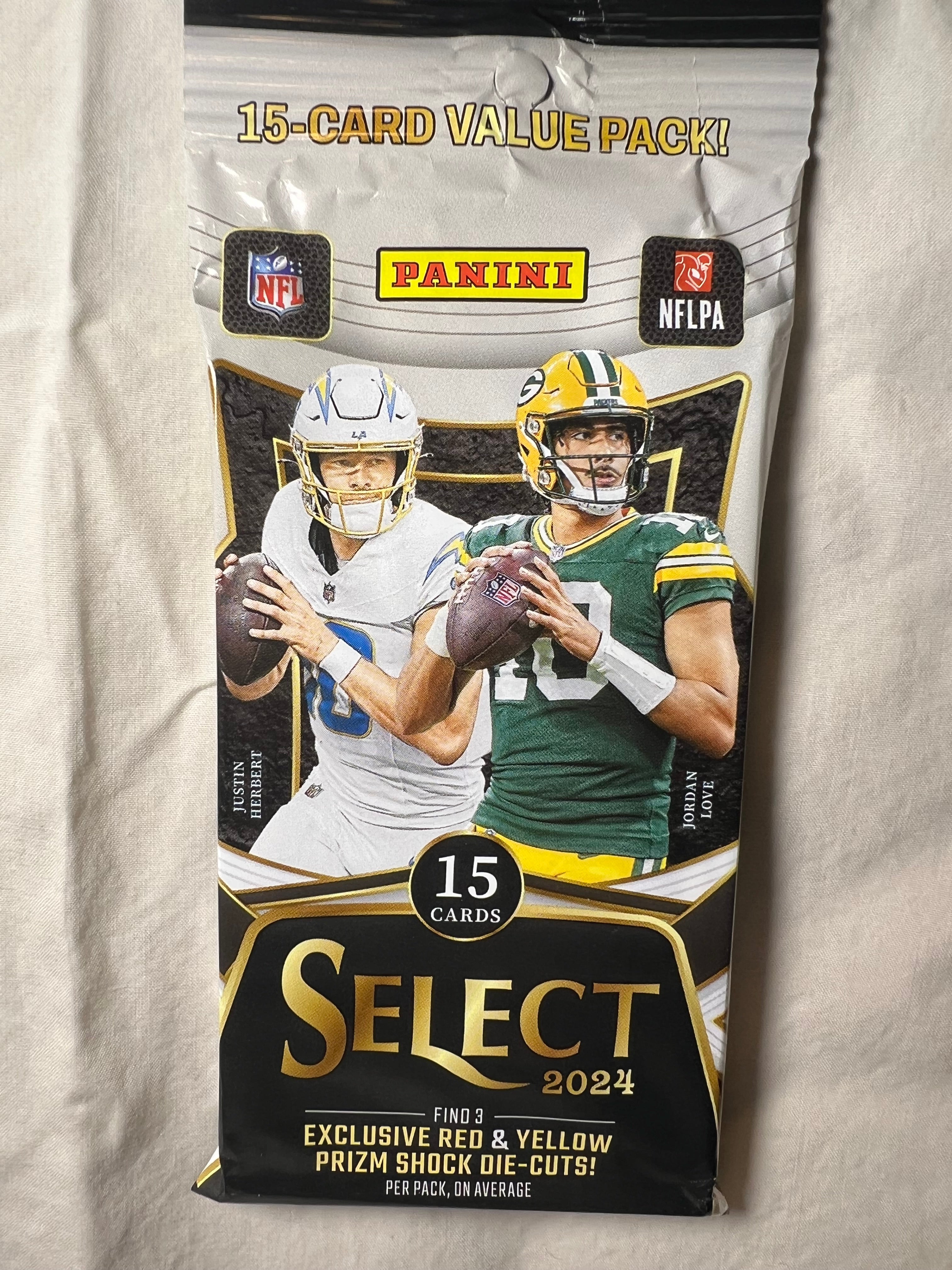 2024 Panini Select Football Factory Sealed Fat Pack