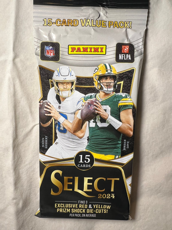2024 Panini Select Football Factory Sealed Fat Pack