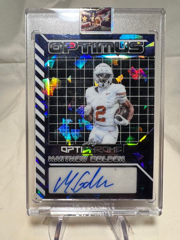 2025 Leaf Optichrome Matthew Golden Optimus 3/3