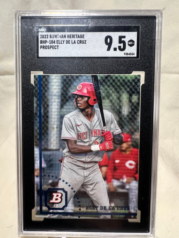 2022 Bowman Heritage Elly De La Cruz SGC 9.5.