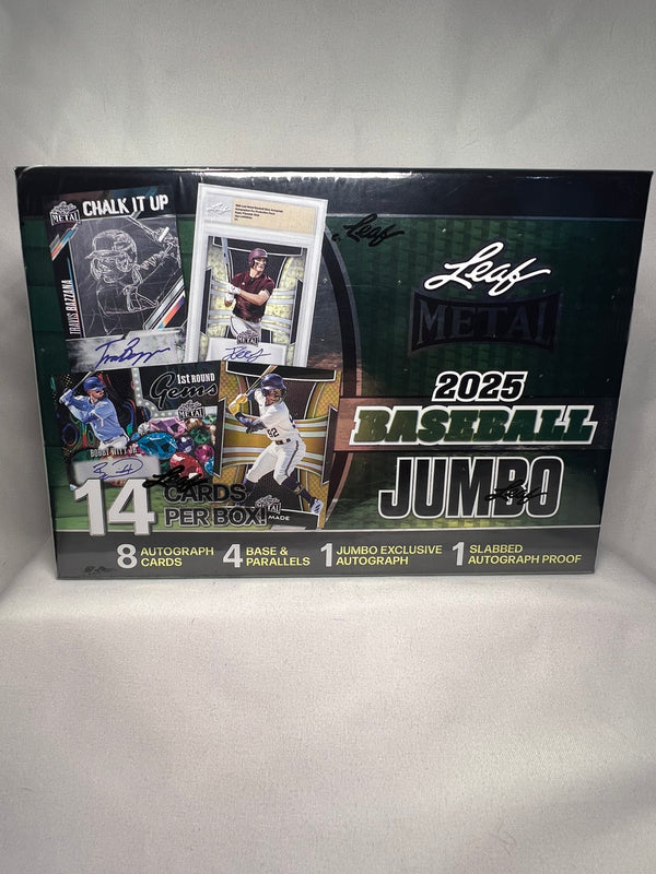 2025 Leaf Metal Baseball Jumbo Hobby Box Factory Sealed